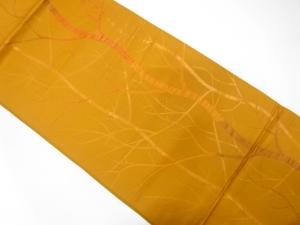 木立ち模様織り出し　袋帯